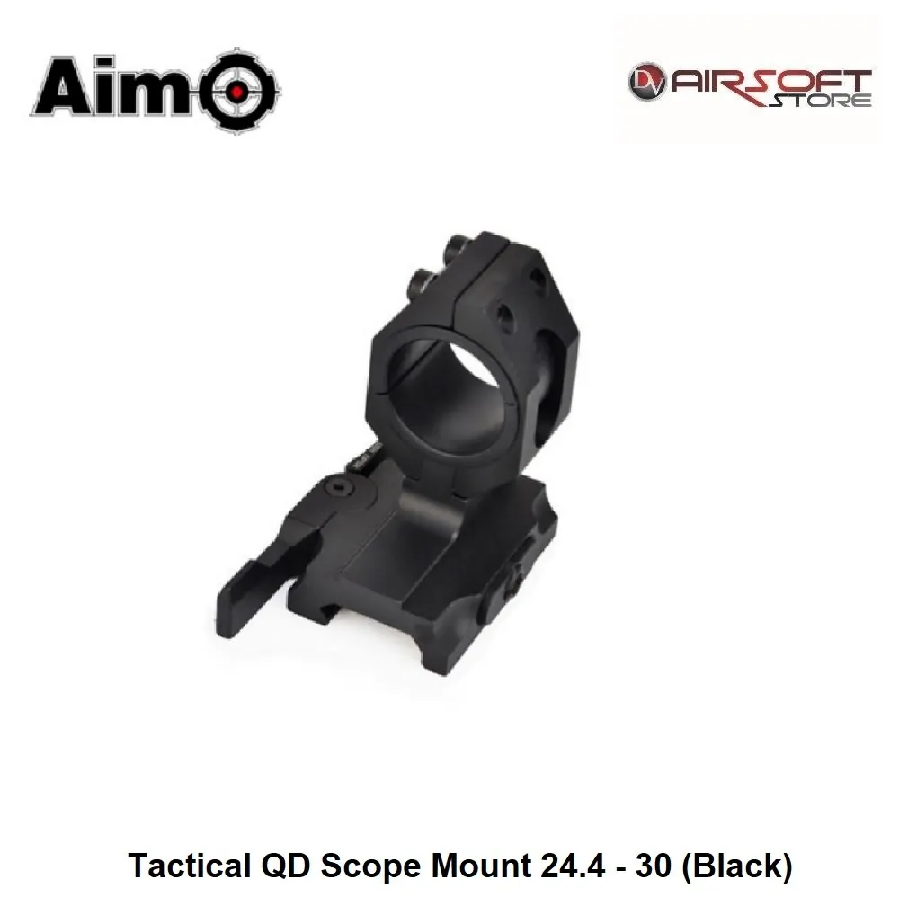 Tactical QD Scope Mount 24.4 - 30 (Black)