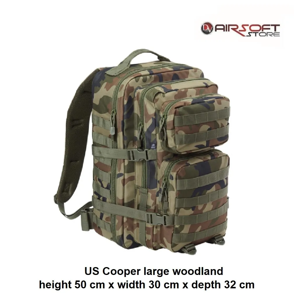 US Cooper large backpack (woodland)