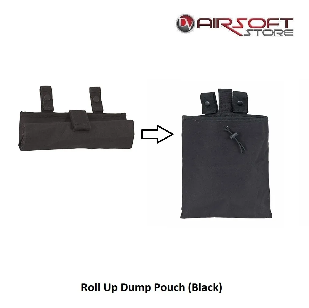 Roll Up Dump Pouch (Black)