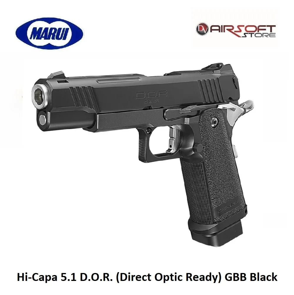 Hi-Capa 5.1 D.O.R. (Direct Optic Ready) GBB Black