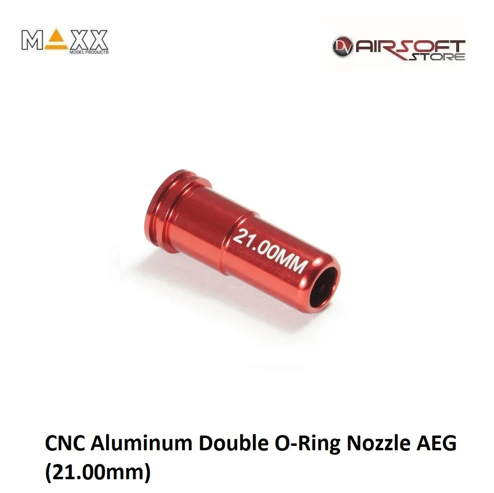 CNC Aluminum Double O-Ring Nozzle AEG (21.00mm)