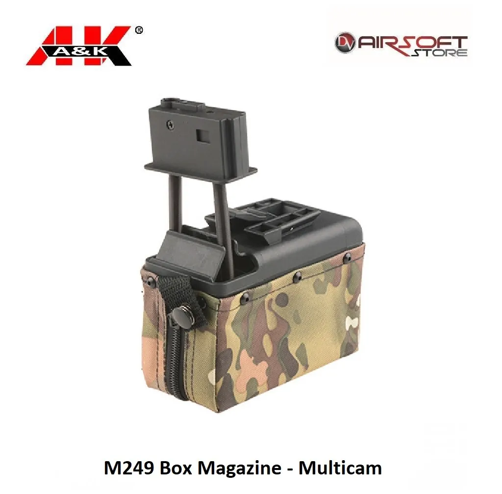 [2100000037056] M249 Box Magazine - Multicam