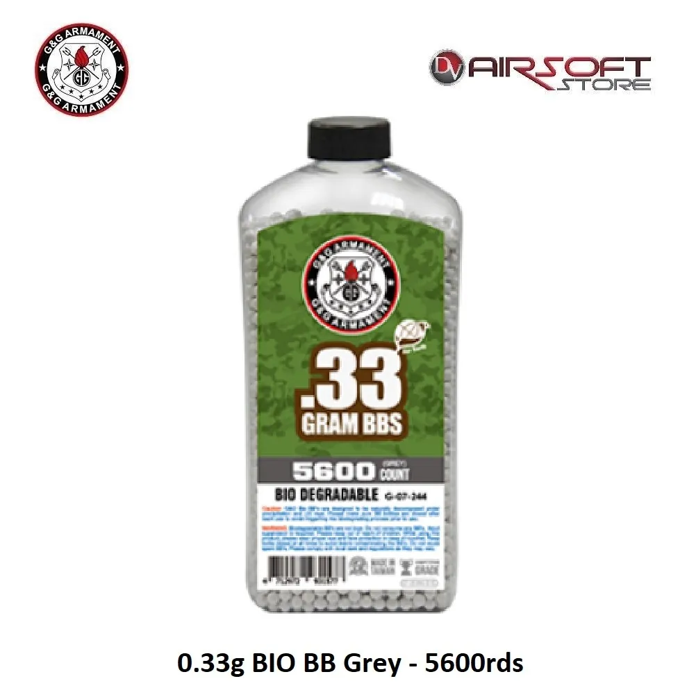 0.33g BIO BB Grey - 5600rds