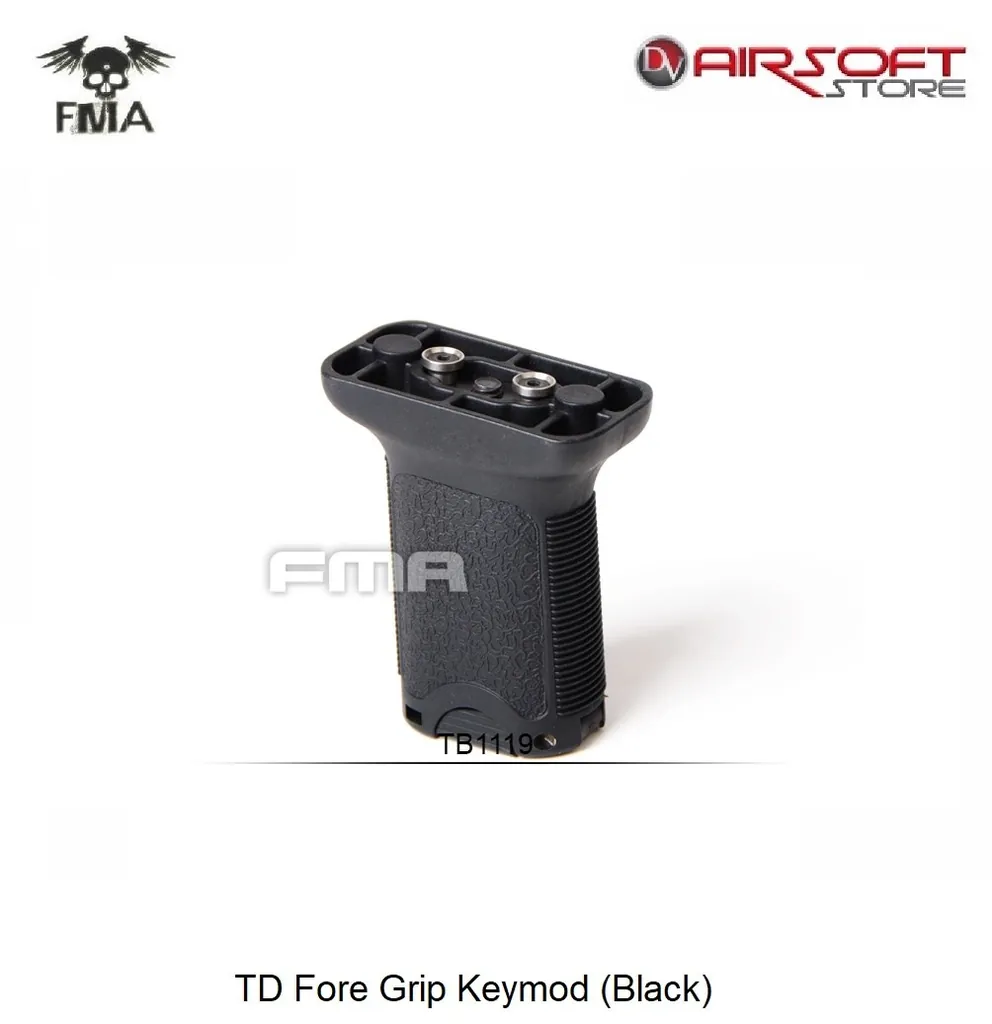 [2100000039586] TD Forward Grip Keymod (Black)
