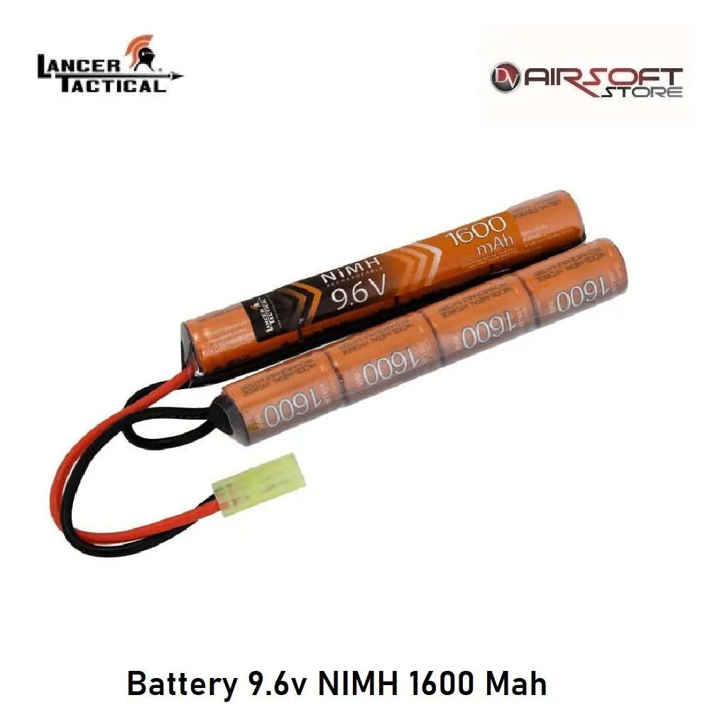Battery 9.6v NIMH 1600 Mah