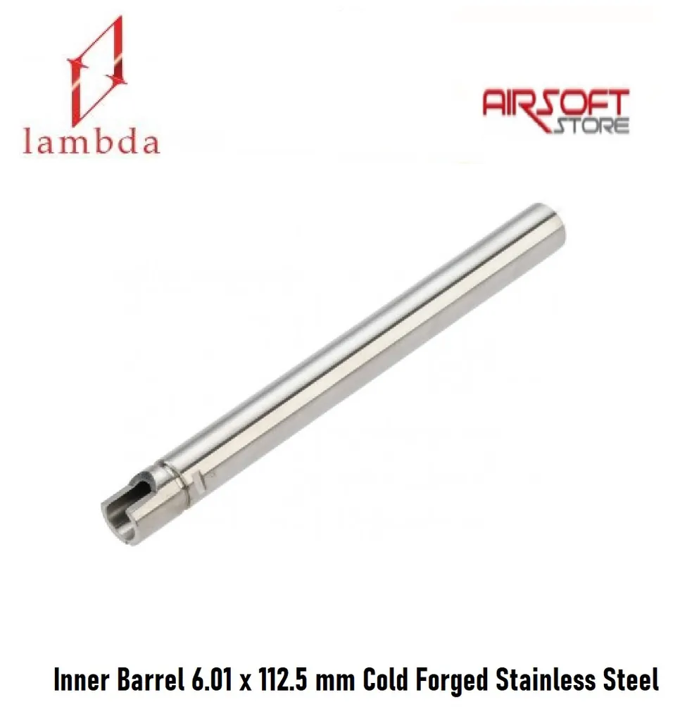 Inner Barrel 6.01 x 112.5 mm Cold Forged Stainless Steel