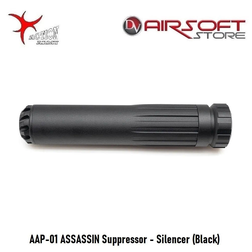 [2100000046751] AAP-01 ASSASSIN Suppressor - Silencer (Black)