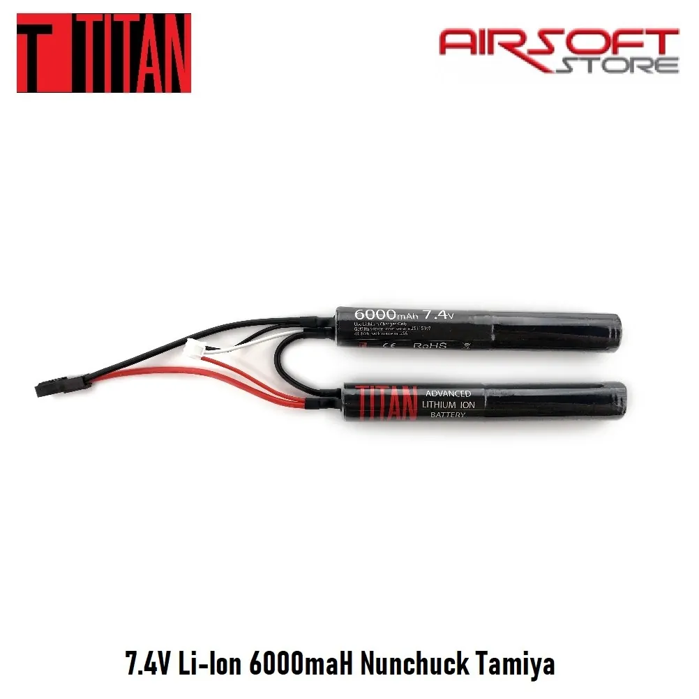 [2100000046942] 7.4V Li-Ion 6000maH Nunchuck Tamiya