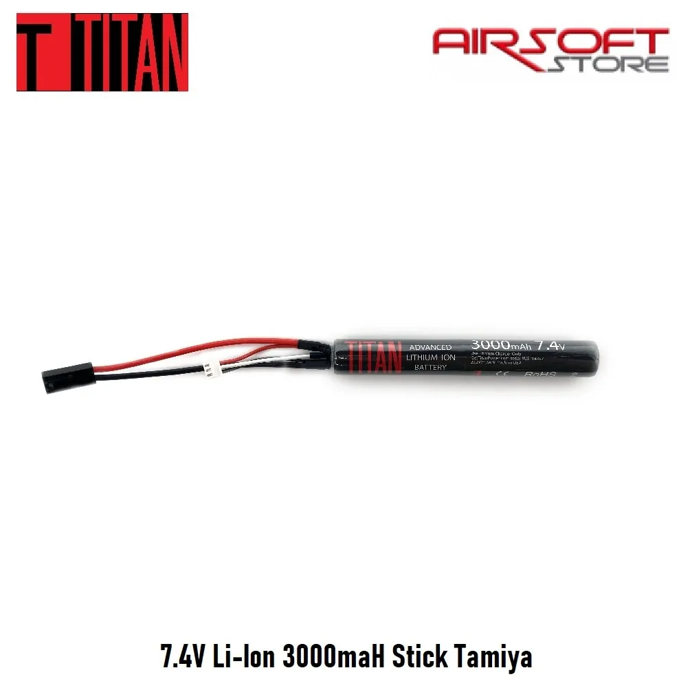[2100000046966] 7.4V Li-Ion 3000maH Stick Tamiya