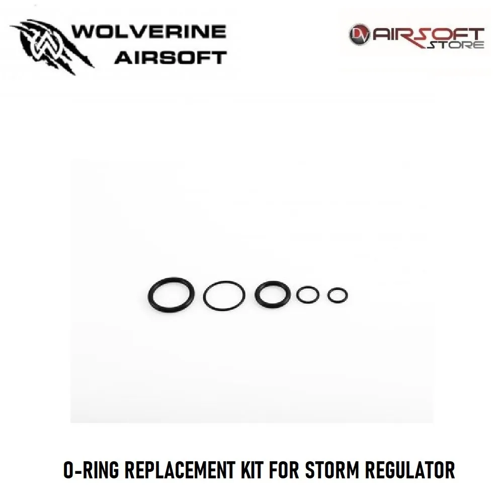 O-RING REPLACEMENT KIT FOR STORM LEGACY AND WRAITH REGULATOR