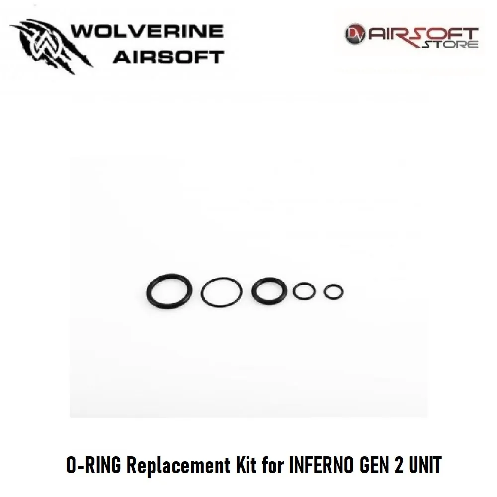 O-RING Replacement Kit for INFERNO GEN 2 UNIT