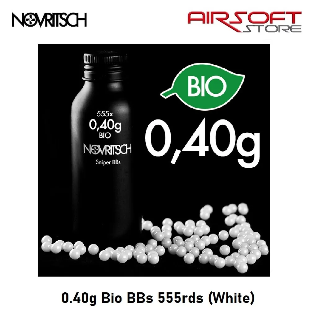 [2100000052417] 0.40g Bio BBs 555rds (White)