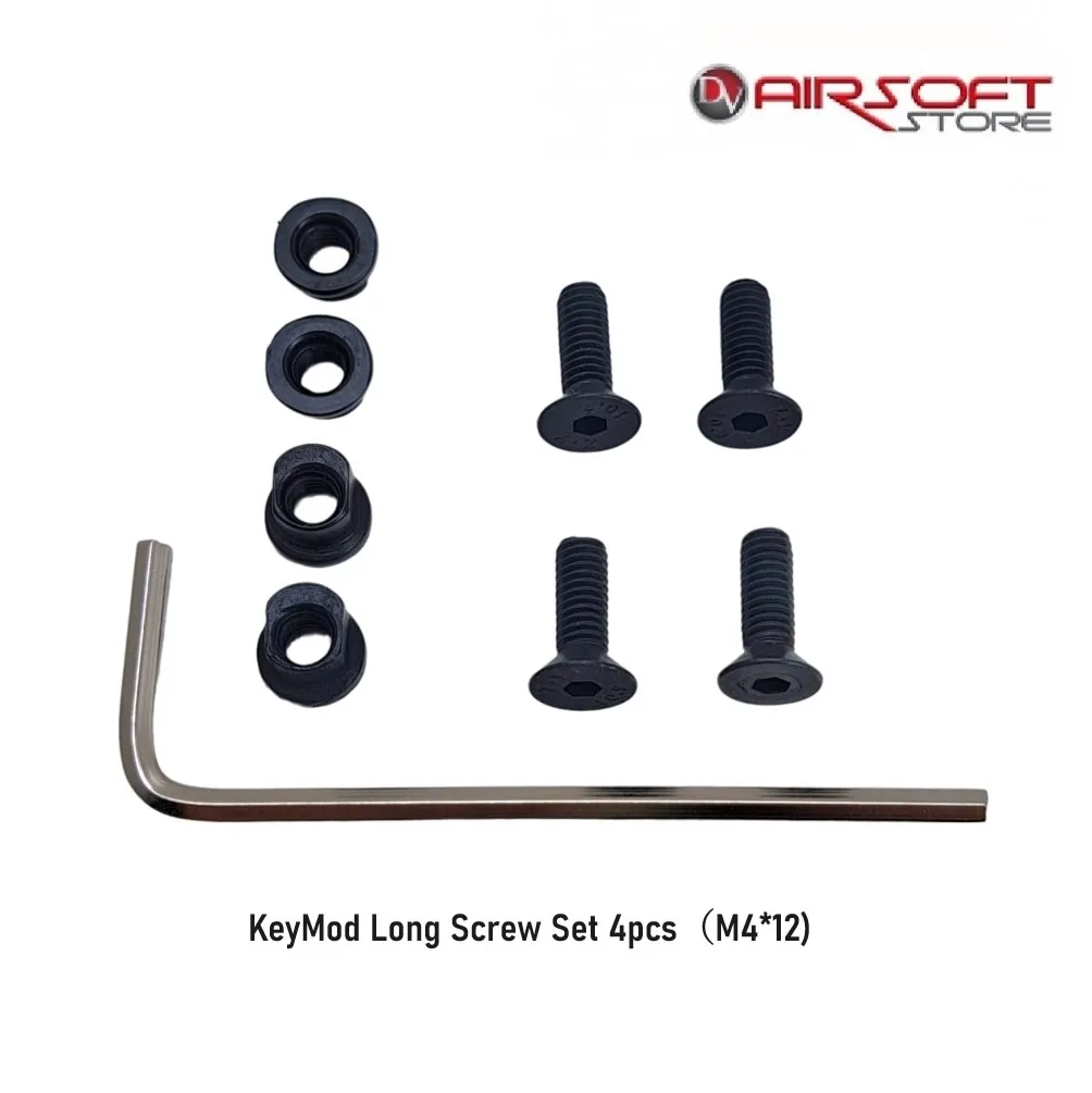 KeyMod Long Screw Set 4pcs（M4*12)