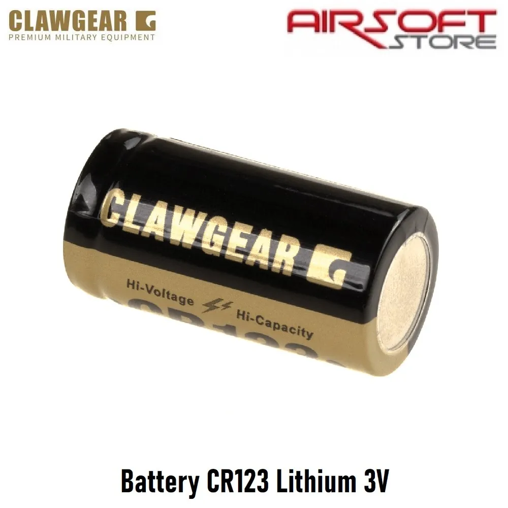 [2100000055678] Battery CR123 Lithium 3V