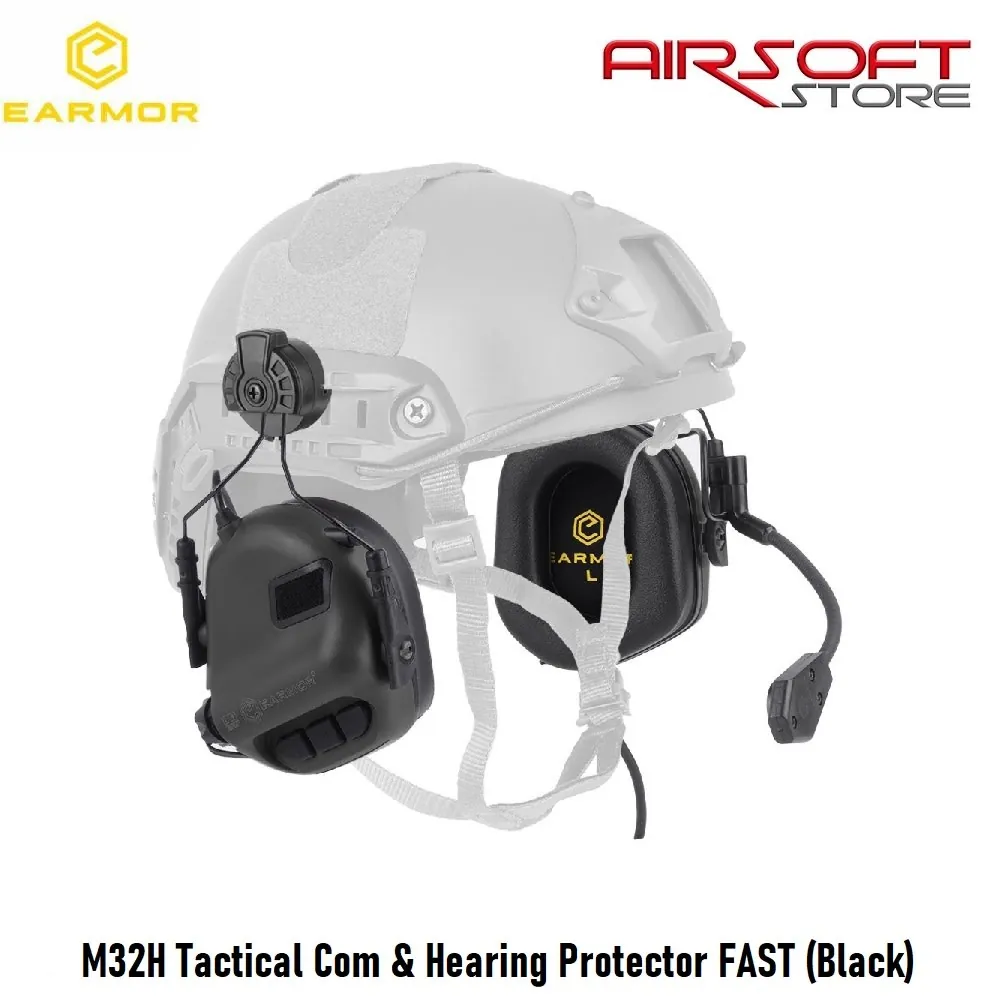 [2100000057399] M32H Tactical Com & Hearing Protector FAST (Black)