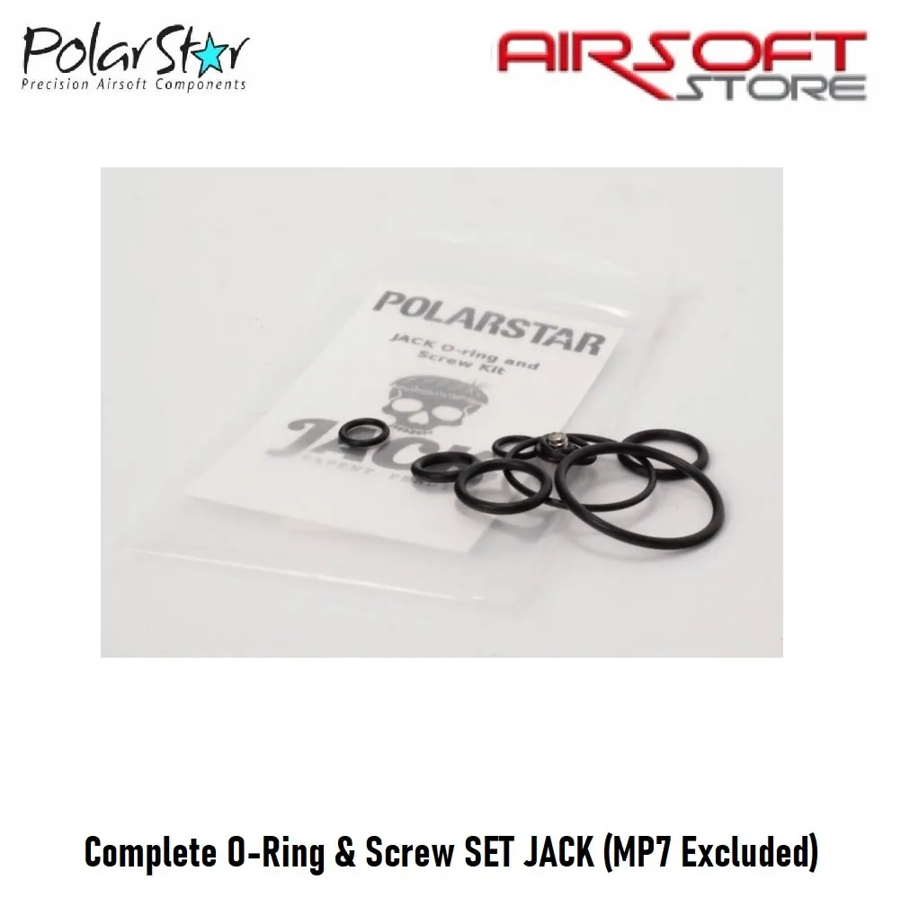 Complete O-Ring & Screw SET JACK (MP7 Excluded)