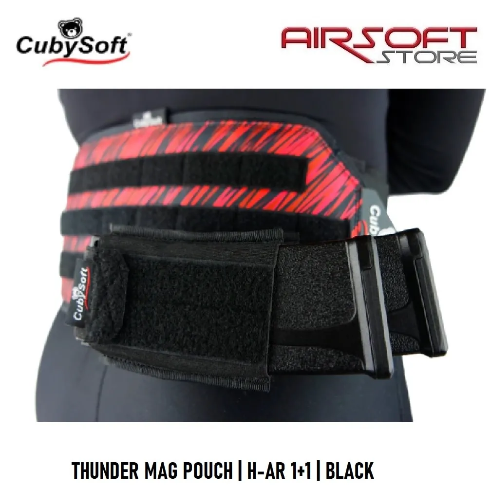 THUNDER MAG POUCH | H-AR 1+1 | BLACK