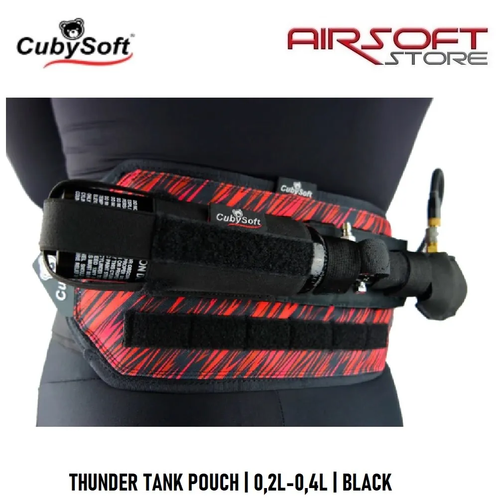 THUNDER TANK POUCH | 0,2L-0,4L | BLACK