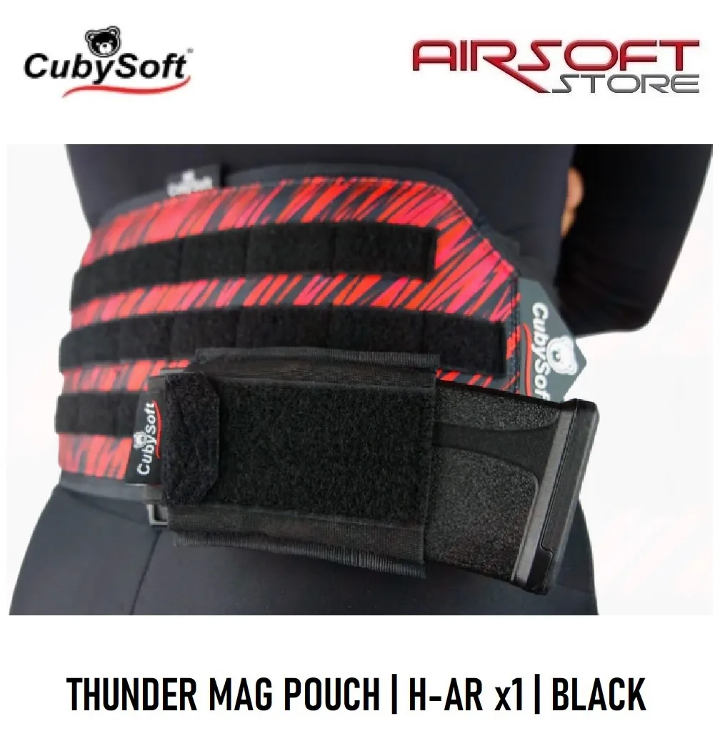 THUNDER MAG POUCH | H-AR x1 | BLACK