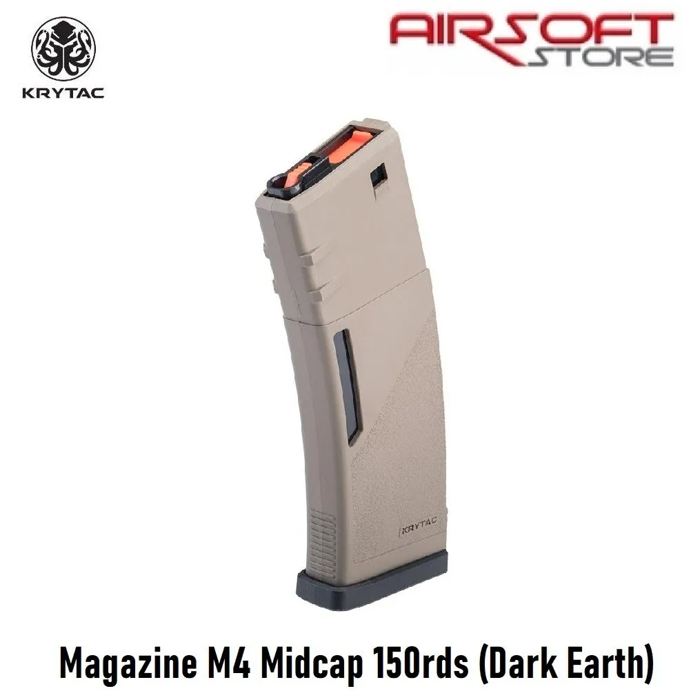 [2100000062881] Magazine M4 Midcap 150rds (Dark Earth)