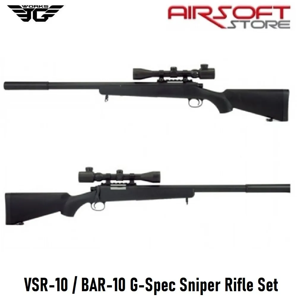 VSR-10 / BAR-10 G-Spec Sniper Rifle Set