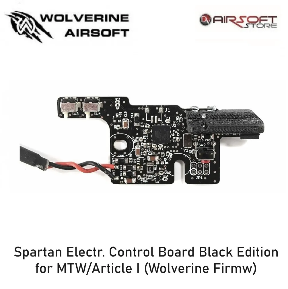Spartan Electr. Control Board Black Edition for MTW/Article I (Wolverine Firmw)