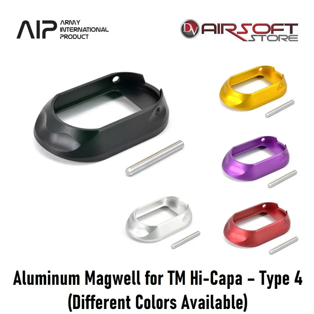 Aluminum Magwell for TM Hi-Capa – Type 4
