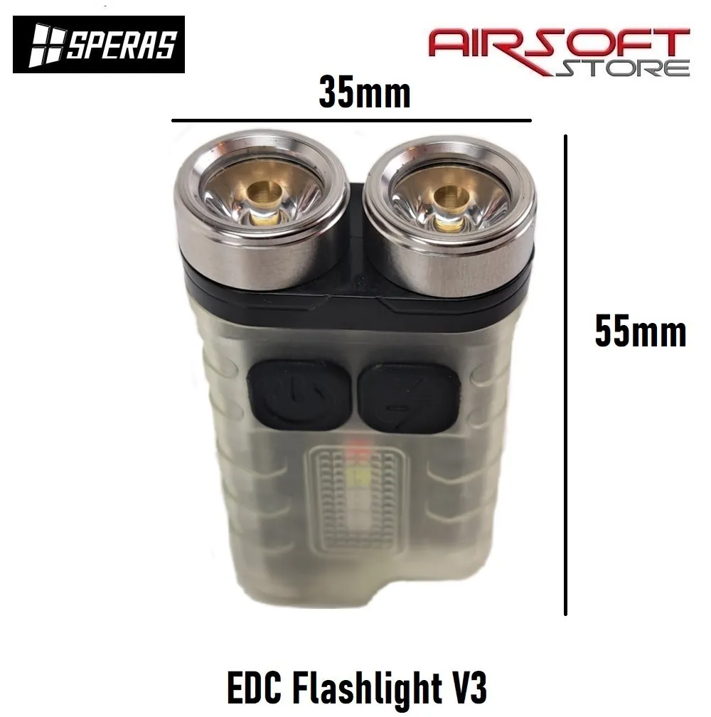 [2100000071517] EDC Flashlight V3 (900 lumen)