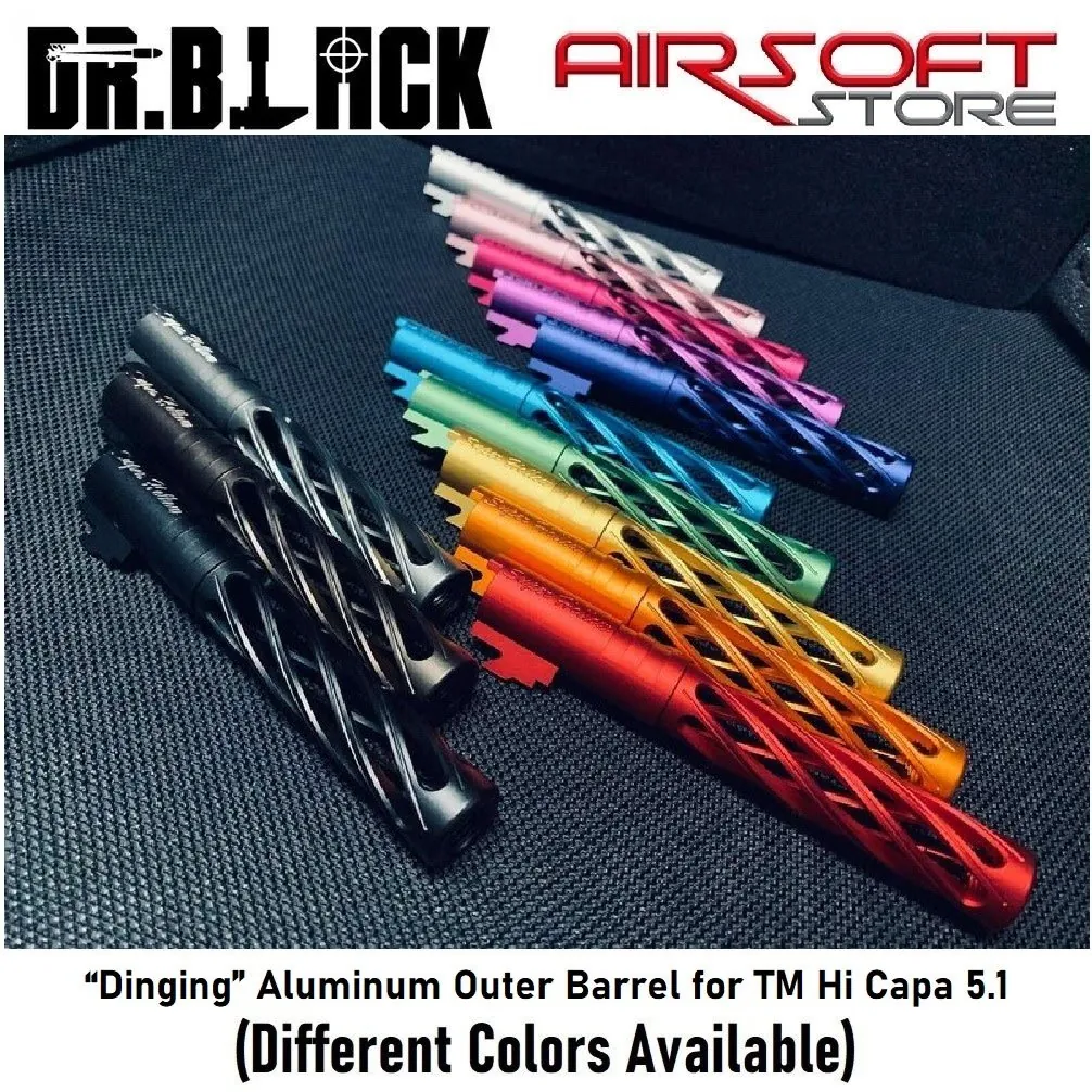 “Dinging” Aluminum Outer Barrel for TM Hi Capa 5.1