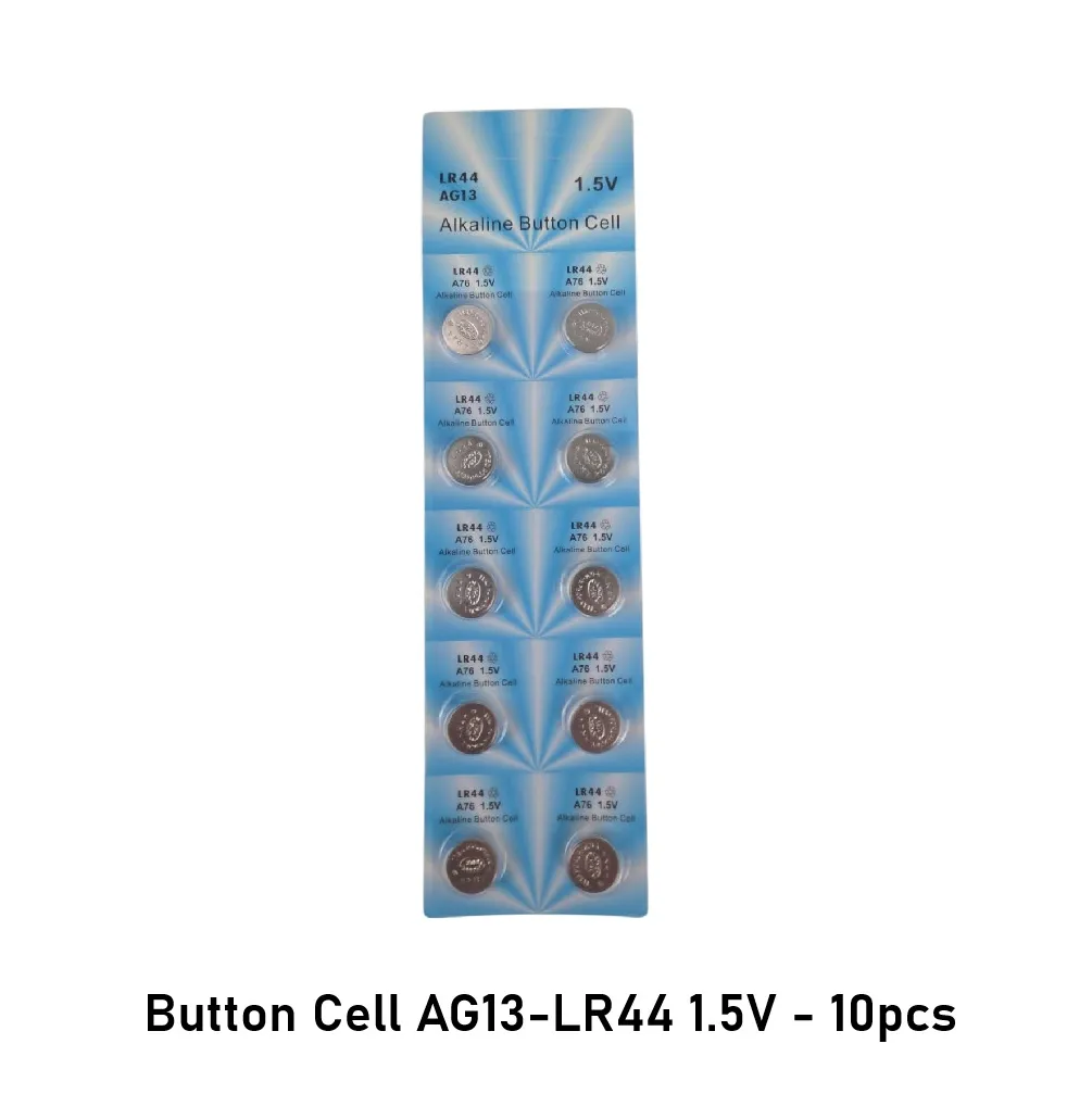 Button Cell AG13-LR44 1.5V - 10pcs