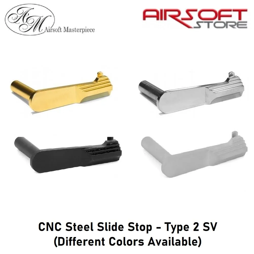 CNC Steel Slide Stop - Type 2 SV
