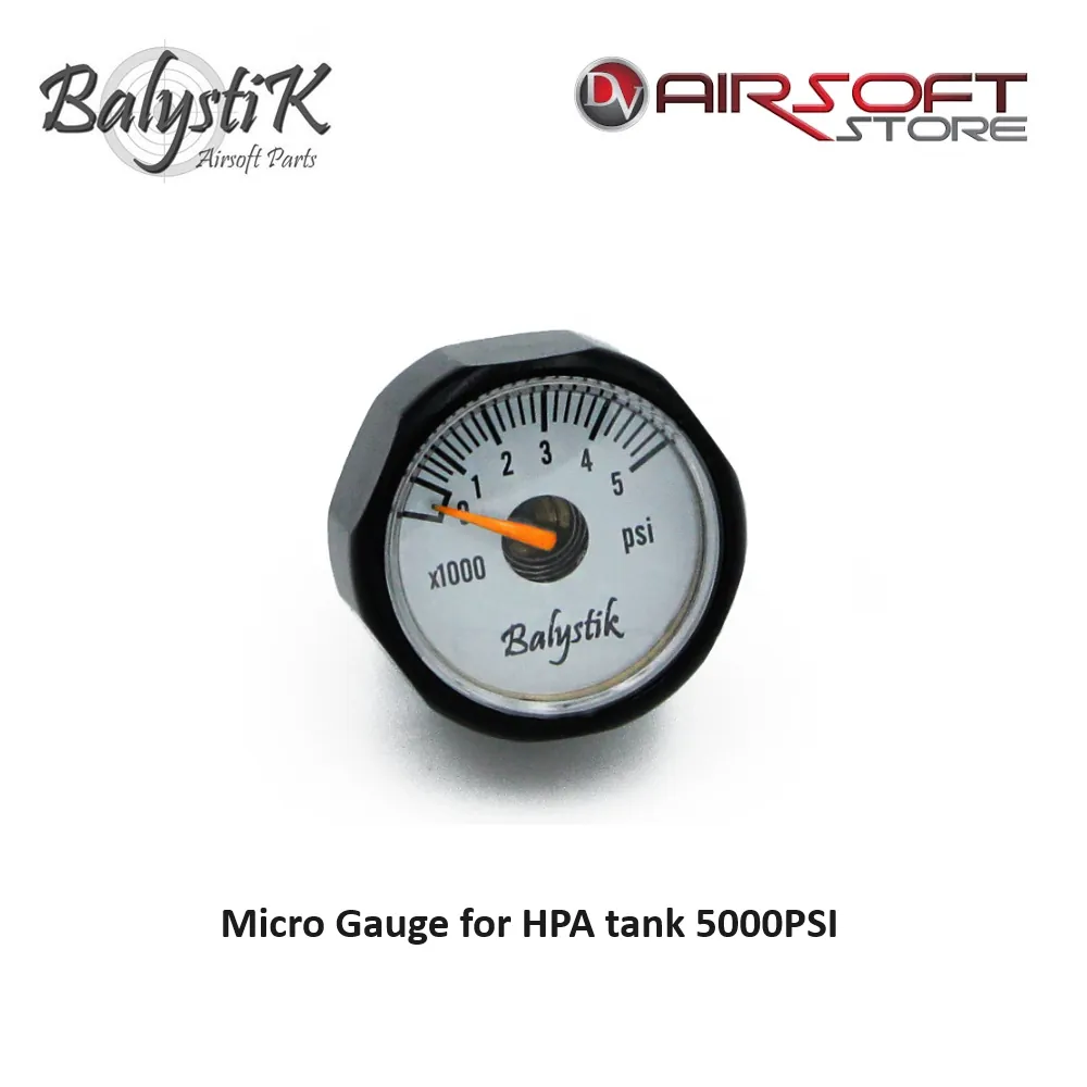Micro Gauge for HPA tank 5000PSI