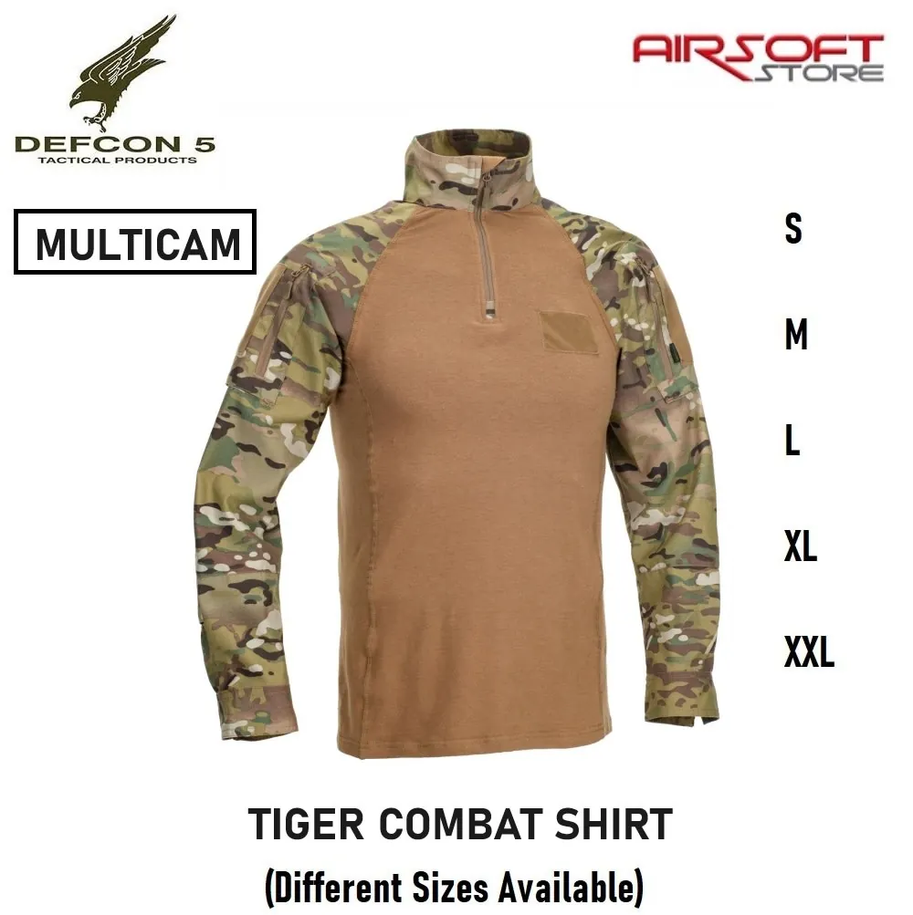 TIGER COMBAT SHIRT MULTICAM