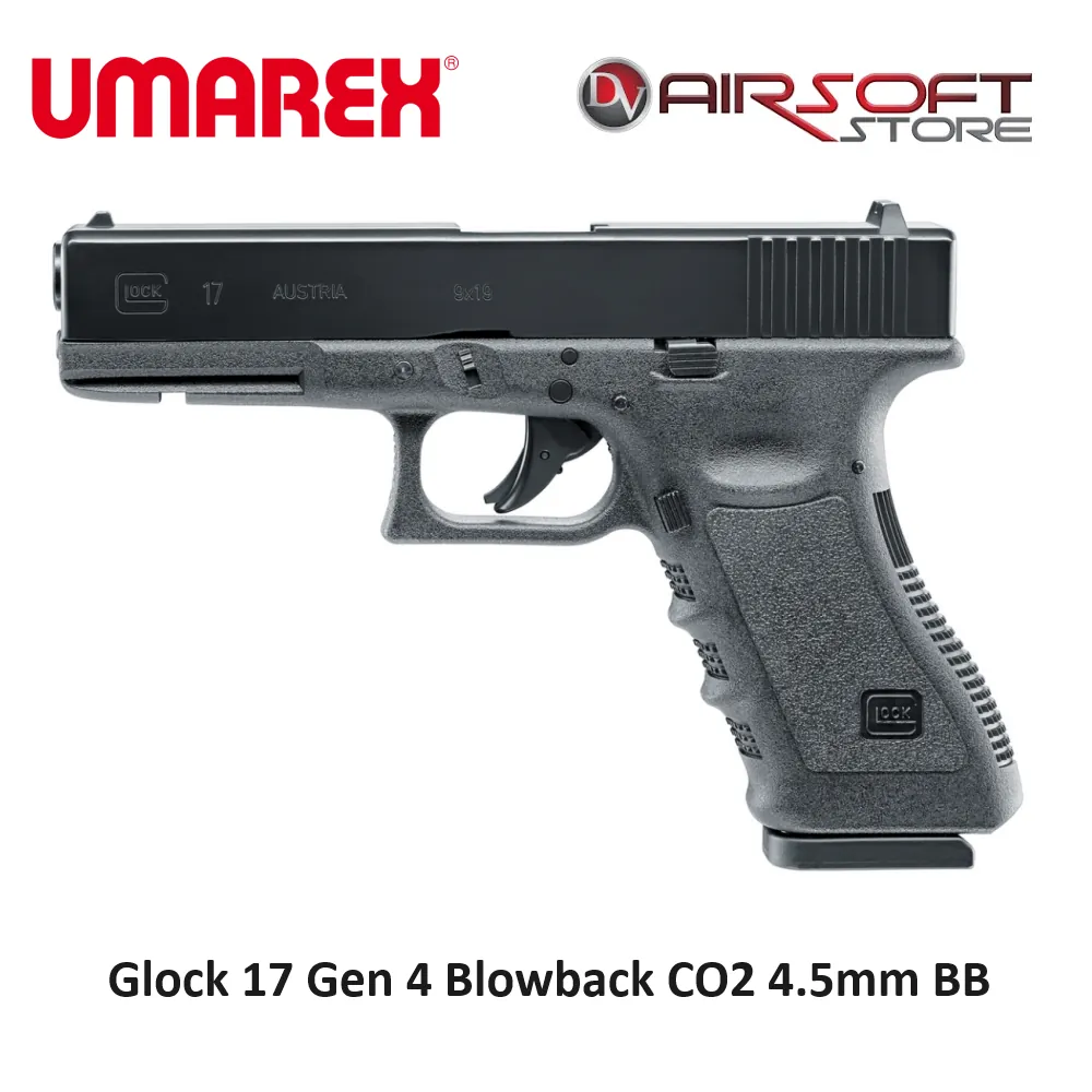 Glock 17 Gen 4 Blowback CO2 4.5mm metal BB