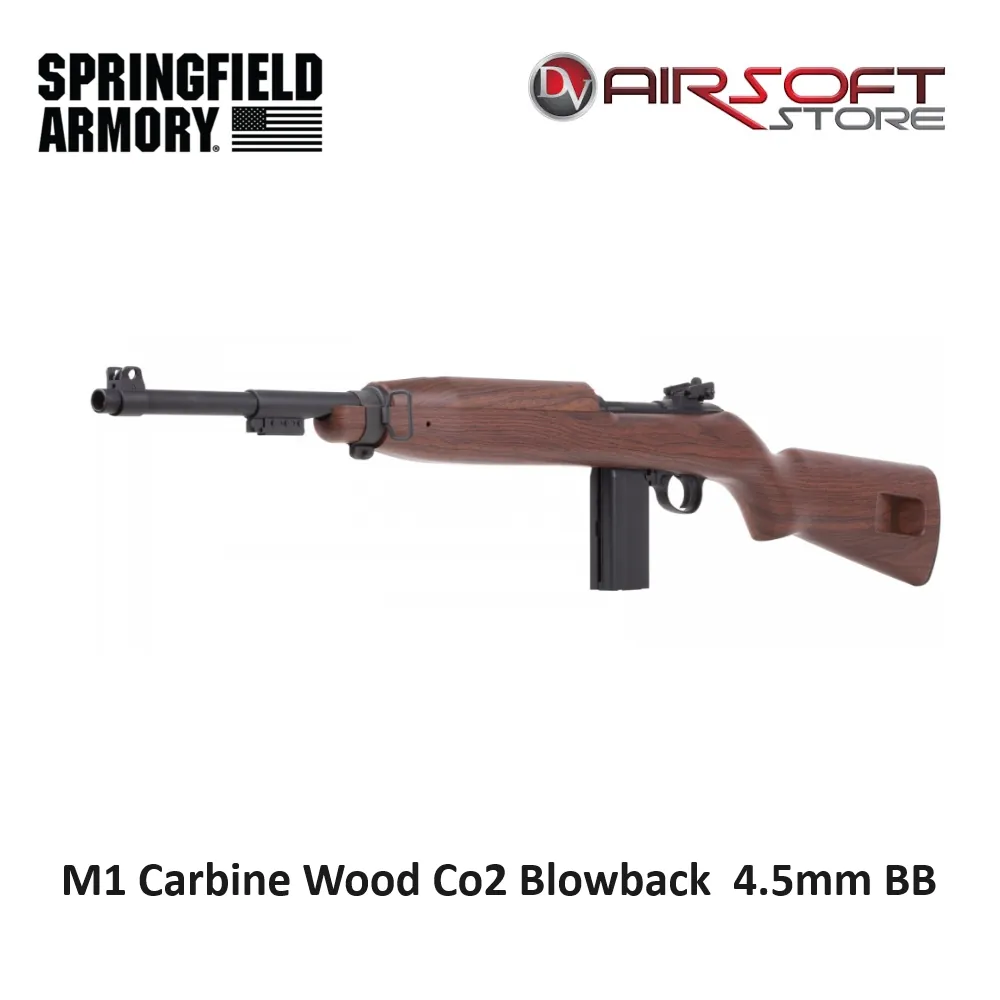 [2100000078561] M1 Carbine Wood Co2 Blowback  4.5mm BB