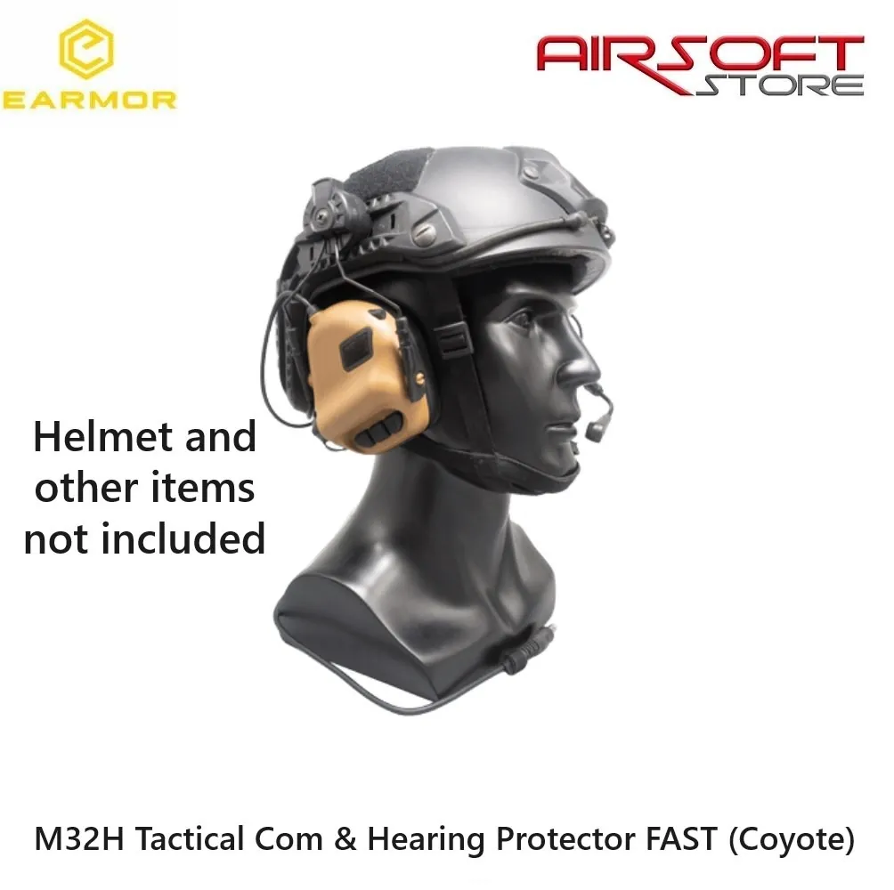 M32H Tactical Com & Hearing Protector FAST (Coyote)