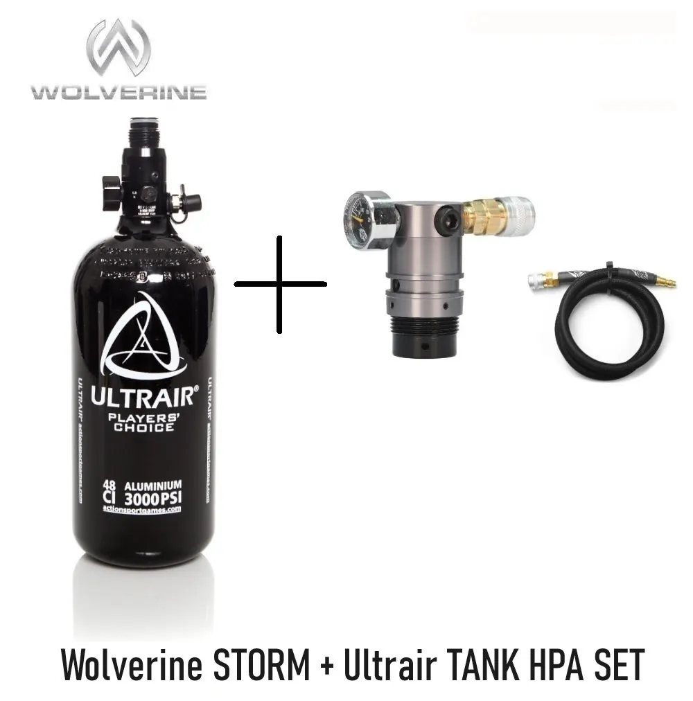Wolverine STORM + Ultrair TANK HPA SET