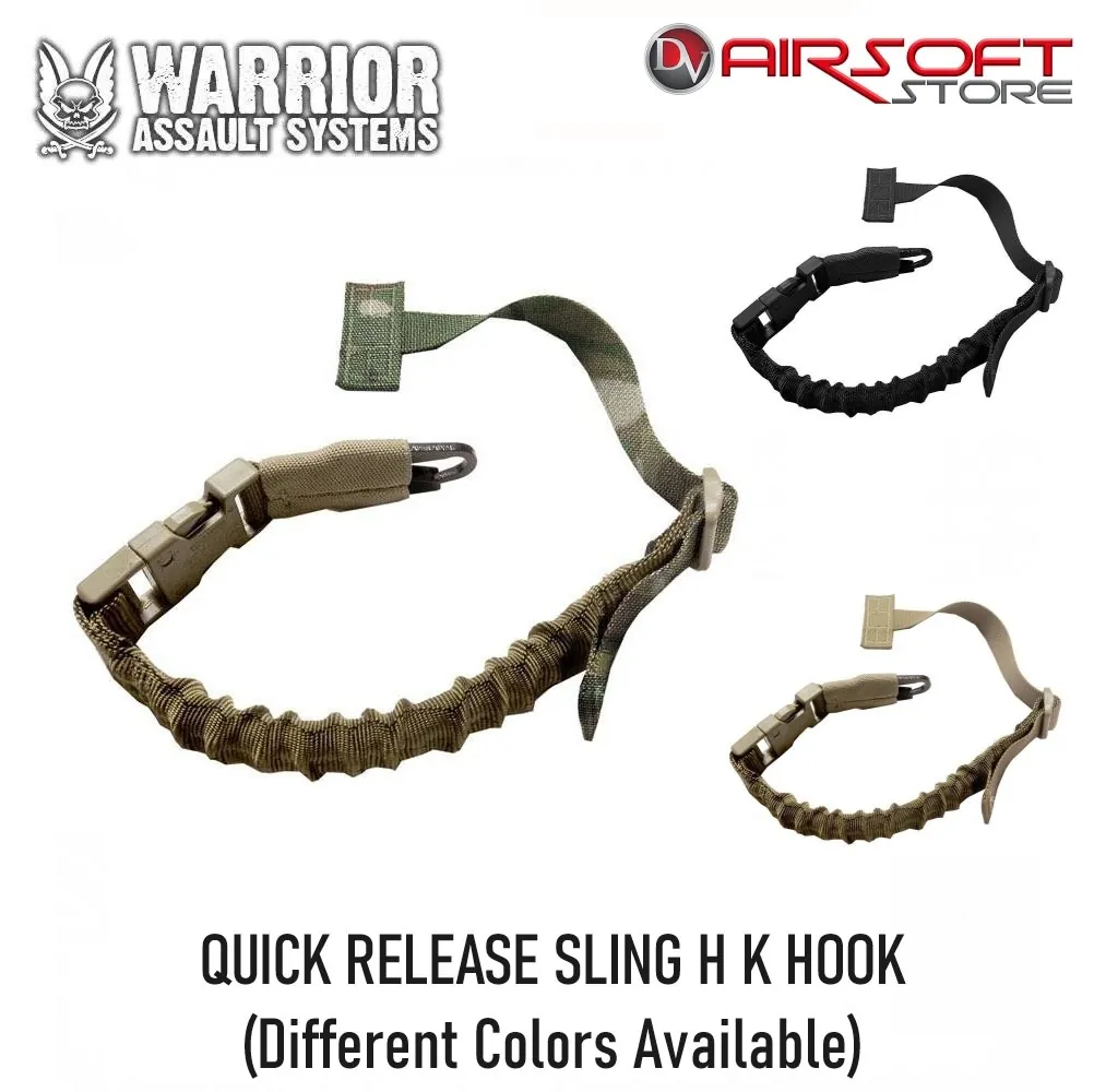 [2100000080496] QUICK RELEASE SLING H K HOOK (Black)