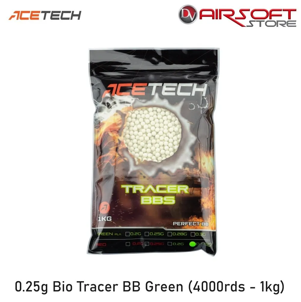 0.25g Bio Tracer BB Green (4000rds - 1kg)