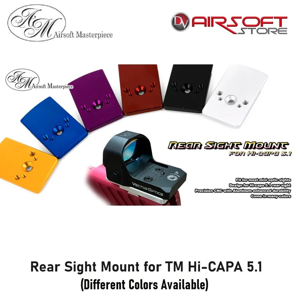 Rear Sight Mount for TM Hi-CAPA 5.1
