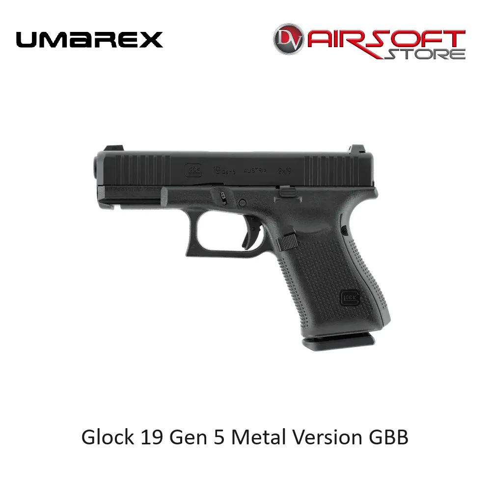 [2100000082926] Glock 19 Gen 5 Metal Version GBB