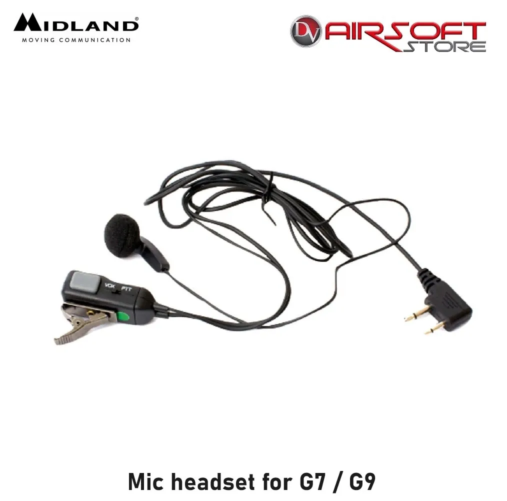 [2100000084401] Mic headset for G7 / G9