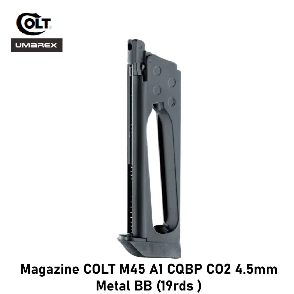 Magazine COLT M45 A1 CQBP CO2 4.5mm Metal BB (19rds )