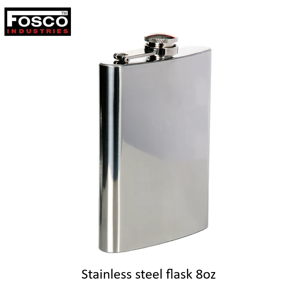 Stainless steel flask 8oz
