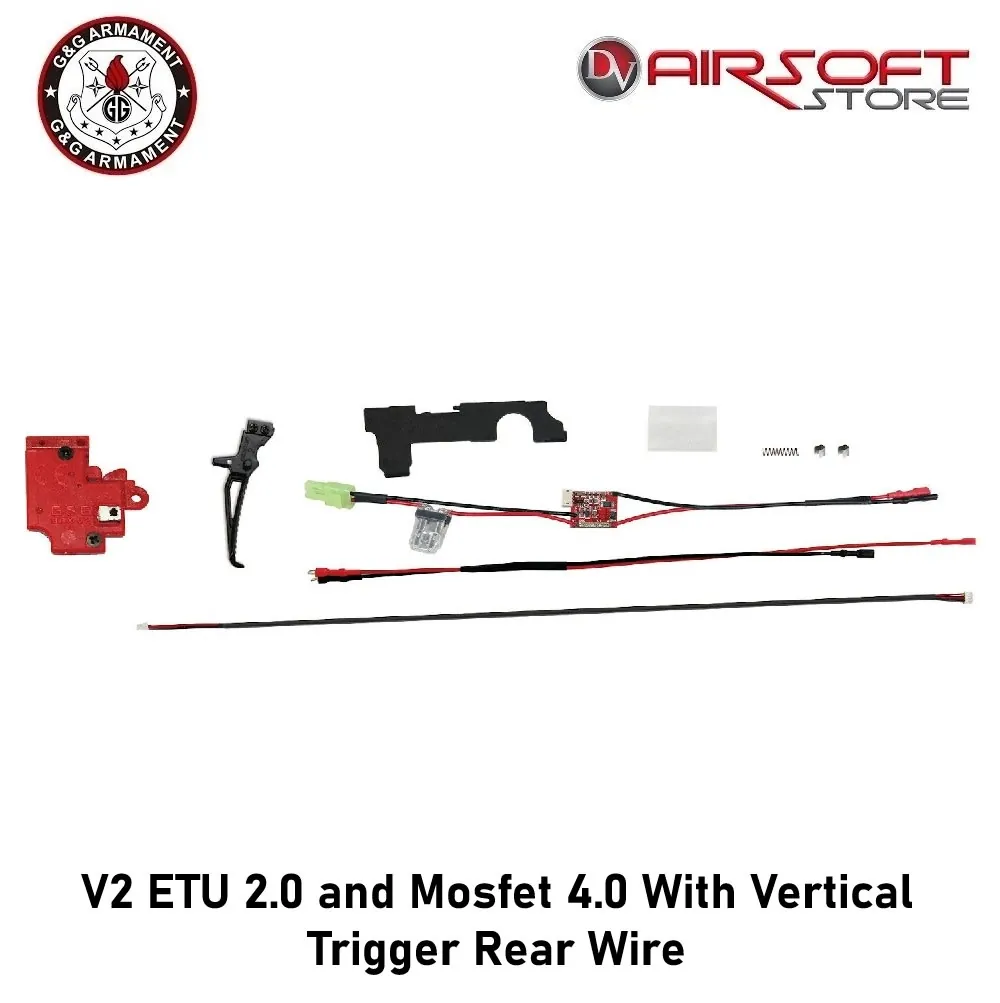 V2 ETU 2.0 and Mosfet 4.0 With Vertical Trigger Rear Wire
