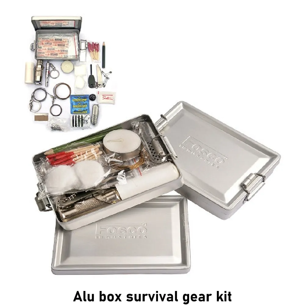 Survival Kit with Aluminum box