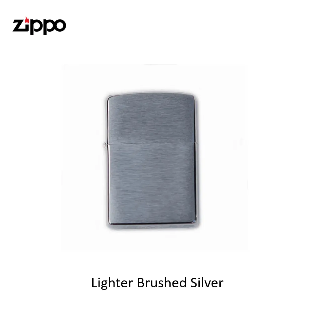 Lighter Brushed Silver