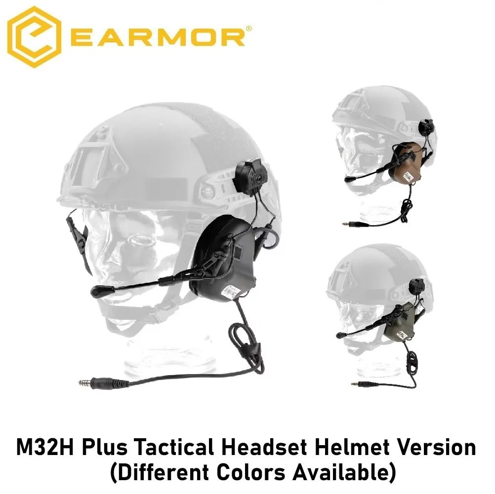 M32H Plus Tactical Headset Helmet Version
