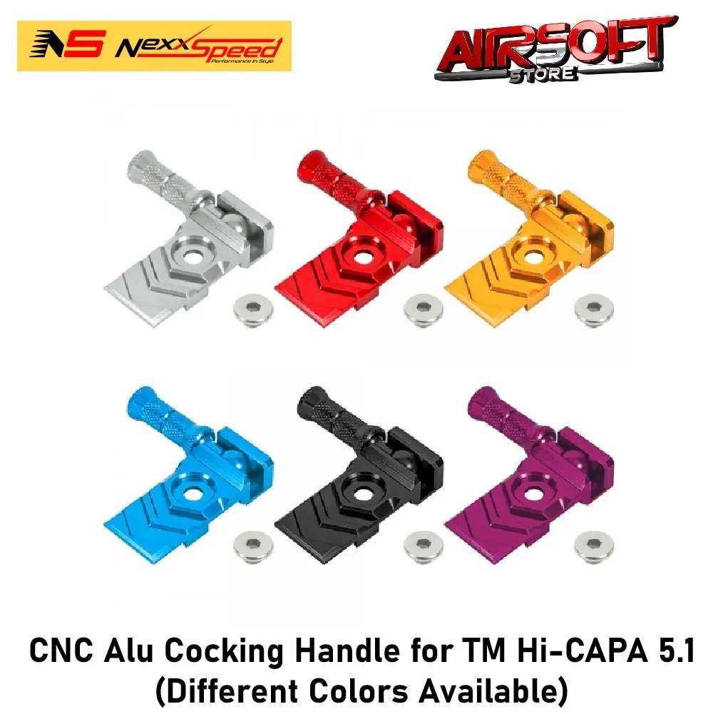 [2100000091676] CNC Alu Cocking Handle for TM Hi-CAPA 5.1 (Black)