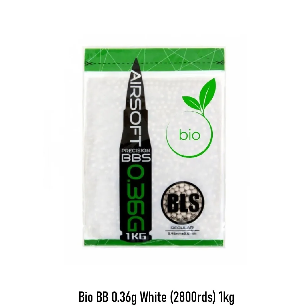 Bio BB 0.36g White (2800rds) 1kg